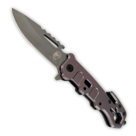 Cuțite pliabile/ Bricege - Cuțit militar pliabil Cougar Collection grey