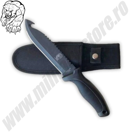 Cutite lama fixa - Cutit Military Style Black III