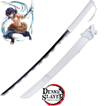 Panoplii si decoratiuni - Katana Funny Knights Hashibira Inosuke- Demon Slayer, ornamentală