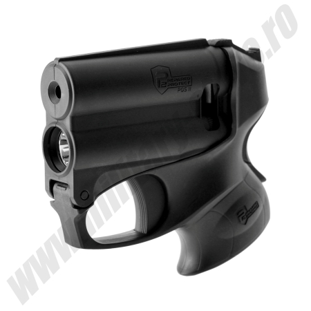 Dispozitive autoaparare - Lansator de gaz piper P2P PGS II KIT cu lanternă, negru