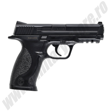 Arme airsoft cu teava scurta - Pistol airsoft Smith & Wesson M&P40, BK CO2, <2J