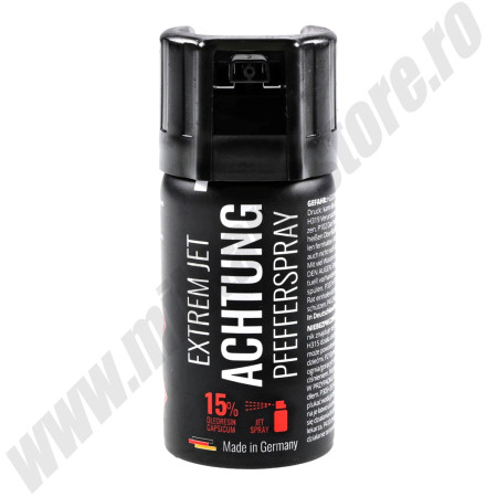 Spray-uri iritant-lacrimogene - Spray cu piper Achtung eXtrem Jet 15% OC jet 40ml