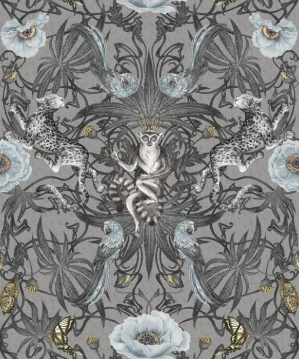 Fototapet baie premium Milton Atelier Royal Jungle design exotic baroc de lux [2]