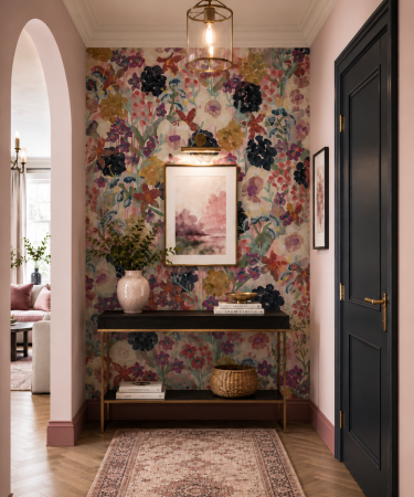 HOL - Tapet de lux Floral Blush de la Milton Atelier