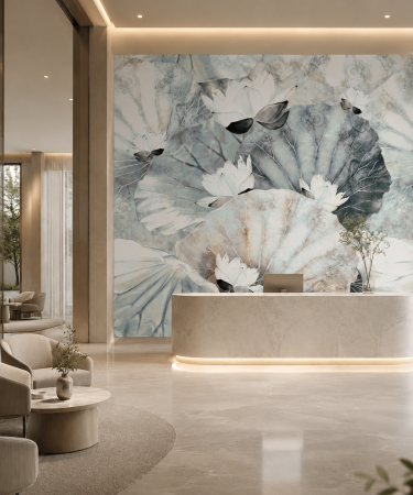HOTEL - Tapet de lux Lotus Serenity de la Milton Atelier