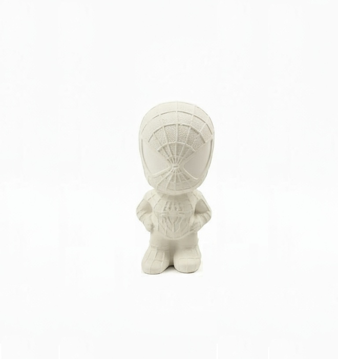 Activitate Creativă pentru Copii – Pictură pe Ghips | SPIDERMAN (21 cm) [2]