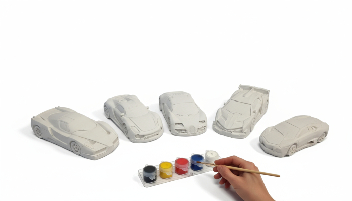 Set 5 Mașini Sport 3D din Ipsos pentru Pictat – Detalii Realiste [3]