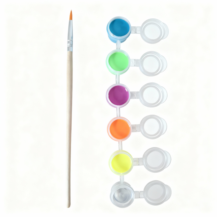 Set pictură 3D personalizabil pentru grupuri si petreceri copii – 3 figurine ipsos la alegere, pensule și vopsele non-toxice [4]