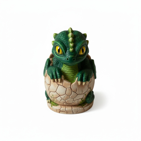 Figurine de ipsos - Figurină-de-ipsos-Dragon-in-ou.jpg