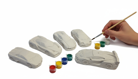 Set 5 Mașini Sport 3D din Ipsos pentru Pictat – Detalii Realiste [3]