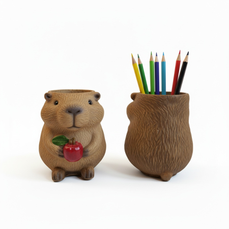 Figurine de ipsos - Suport-creioane-din-ipsos-Capybara.jpg