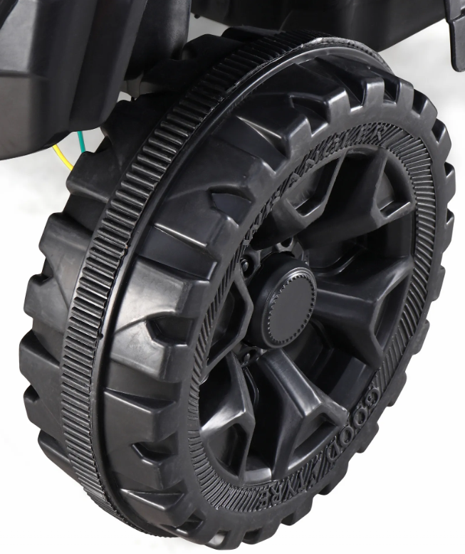 Masina electrica copii Jeep 4x4, cu telecomanda, Bluetooth si muzica, lumina, dimensiuni 85×61×54 cm, Negru [4]