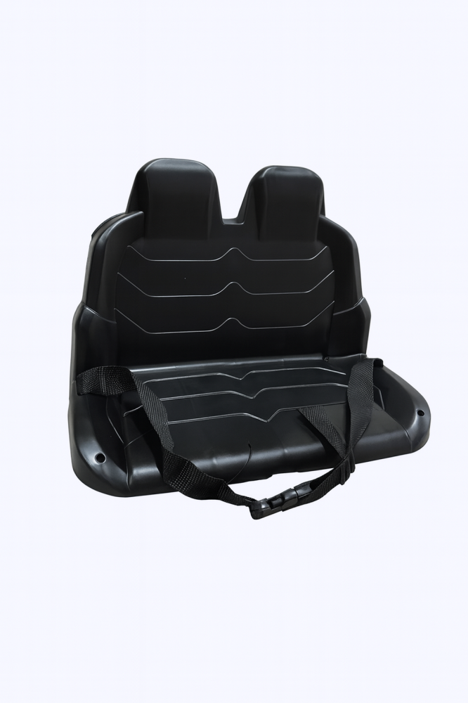 Masina electrica pentru copii 2-9 ani, 12V, 380W, cu telecomanda, MP3, lumini si sunete, portocaliu [2]