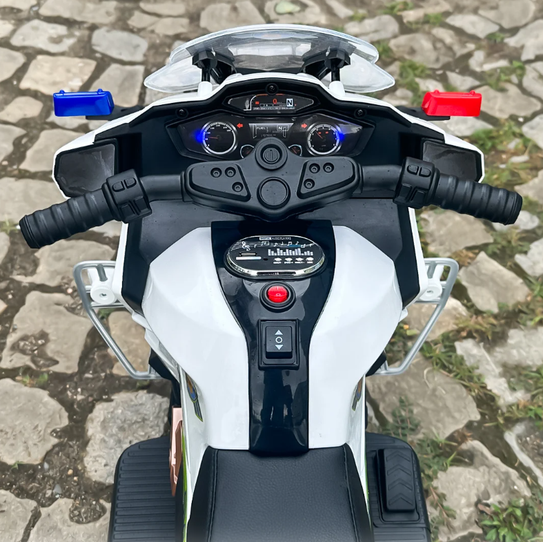 Motocicleta electrica pentru copii 3–7 ani, Lumini și Sunete, Baterie 6V7Ah [8]