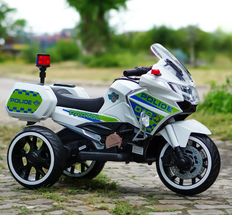 Motocicleta electrica pentru copii 3–7 ani, Lumini și Sunete, Baterie 6V7Ah [4]