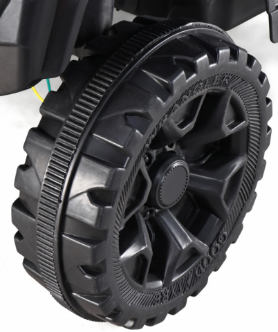 Masina electrica copii Jeep 4x4, cu telecomanda, Bluetooth si muzica, lumina, dimensiuni 85×61×54 cm, Negru [3]
