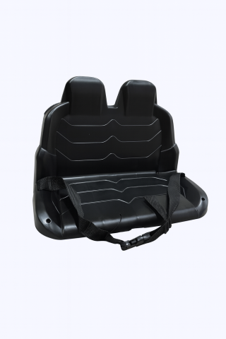 Masina electrica pentru copii 2-9 ani, 12V, 380W, cu telecomanda, MP3, lumini si sunete, portocaliu [1]