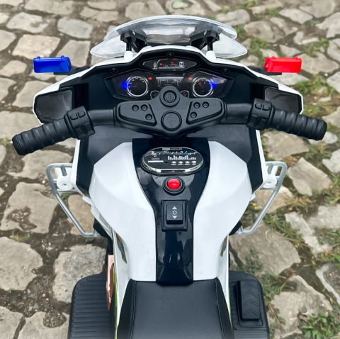 Motocicleta electrica pentru copii 3–7 ani, Lumini și Sunete, Baterie 6V7Ah [7]