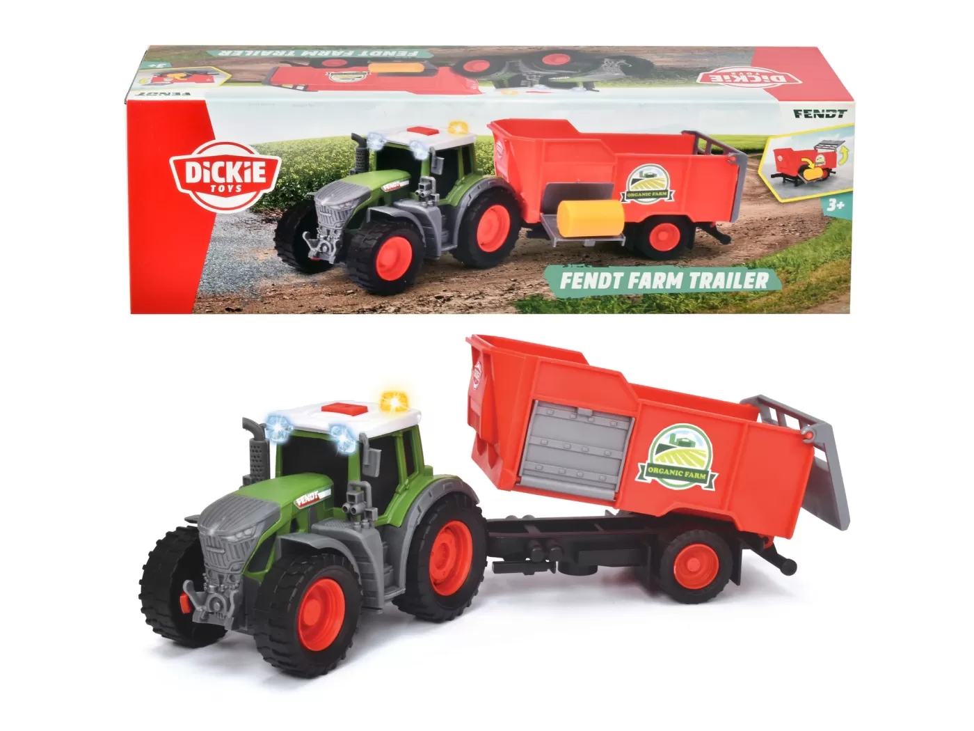Tractor Cu Remorca Dickie Fendt [8]