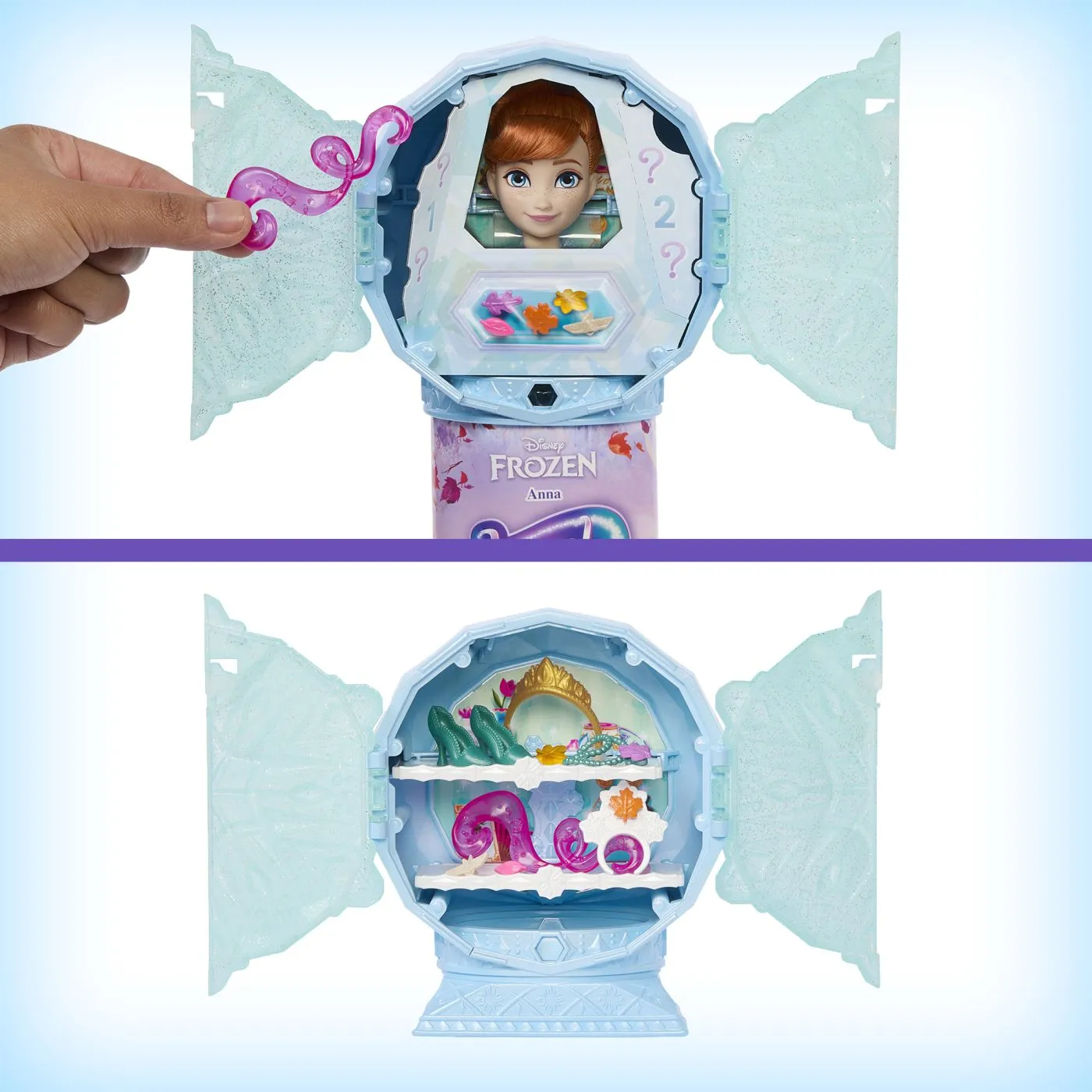Papusa Anna Disney Frozen Jewel Reveal, 3+ [5]