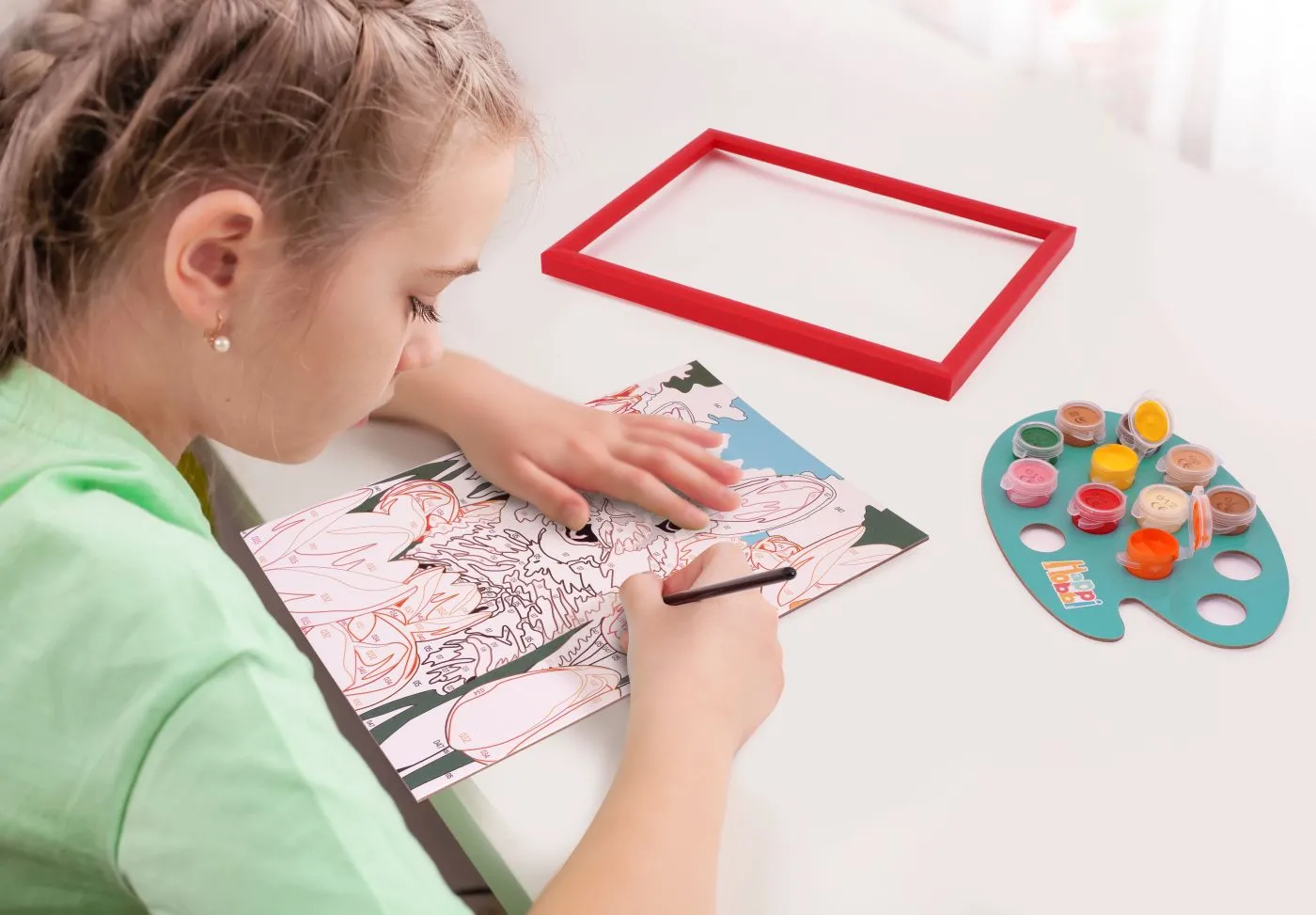 Picteaza si Inrameaza Iepuras Vesel Happi Hobbi [3]