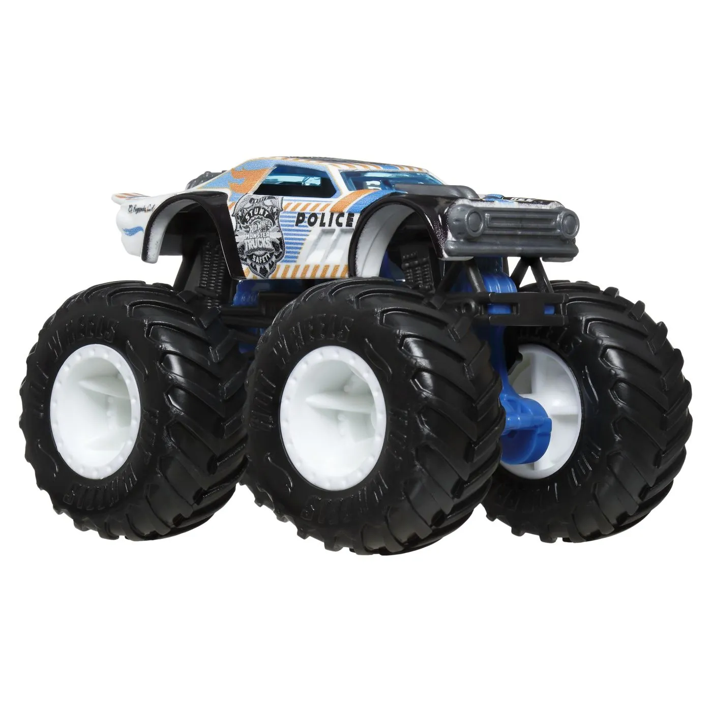 Hot Wheels Monster Truck Si Masinuta Metalica Night Shifter [4]