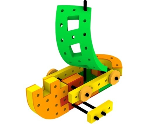 Joc de construit cu blocuri Explorer, Bakoba [2]