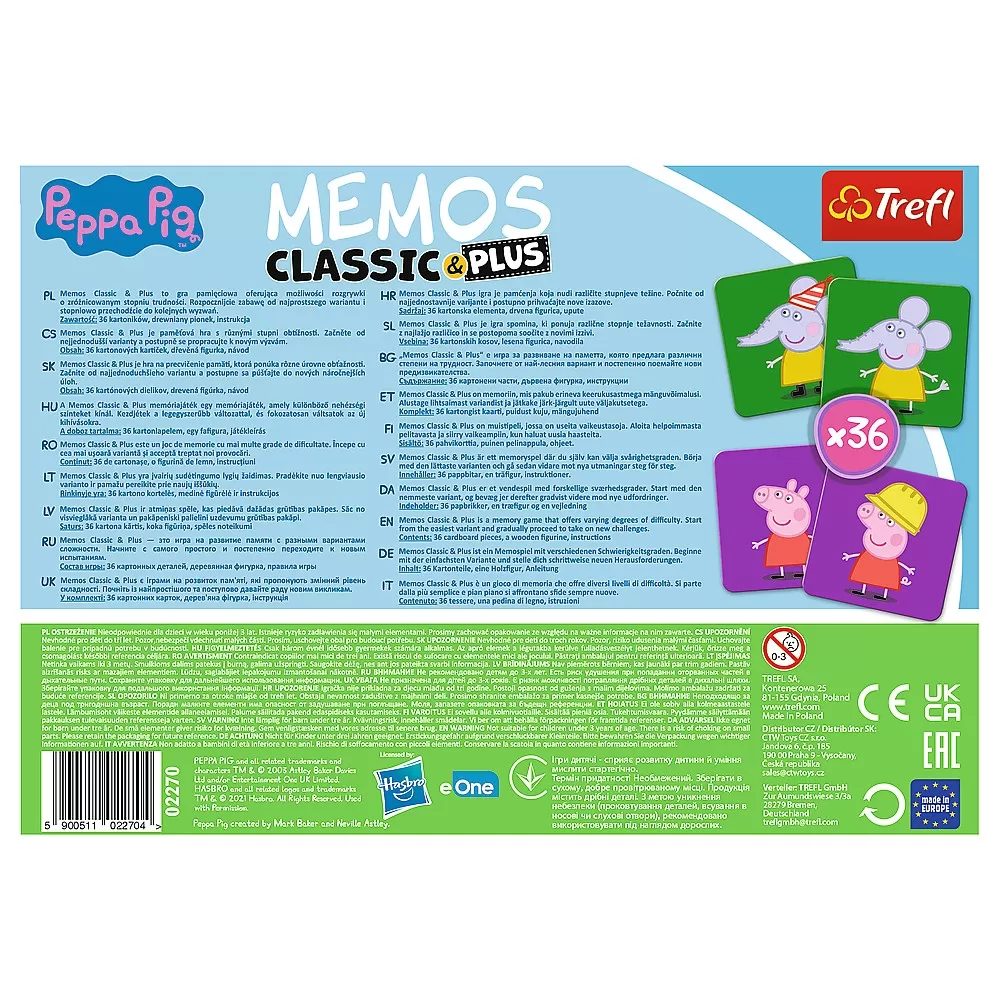 Joc Memos Classic Plus Peppa Pig [3]