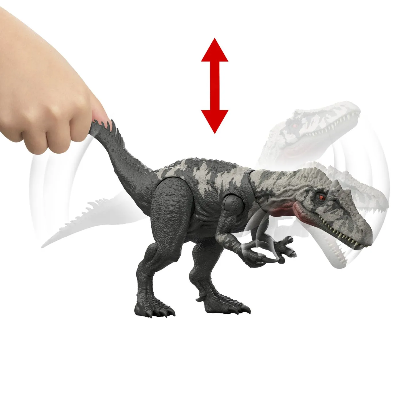 Dinozaur Gigantic Interactiv Jurassic World Rebirth Chilantaisaurus, 4+ [5]