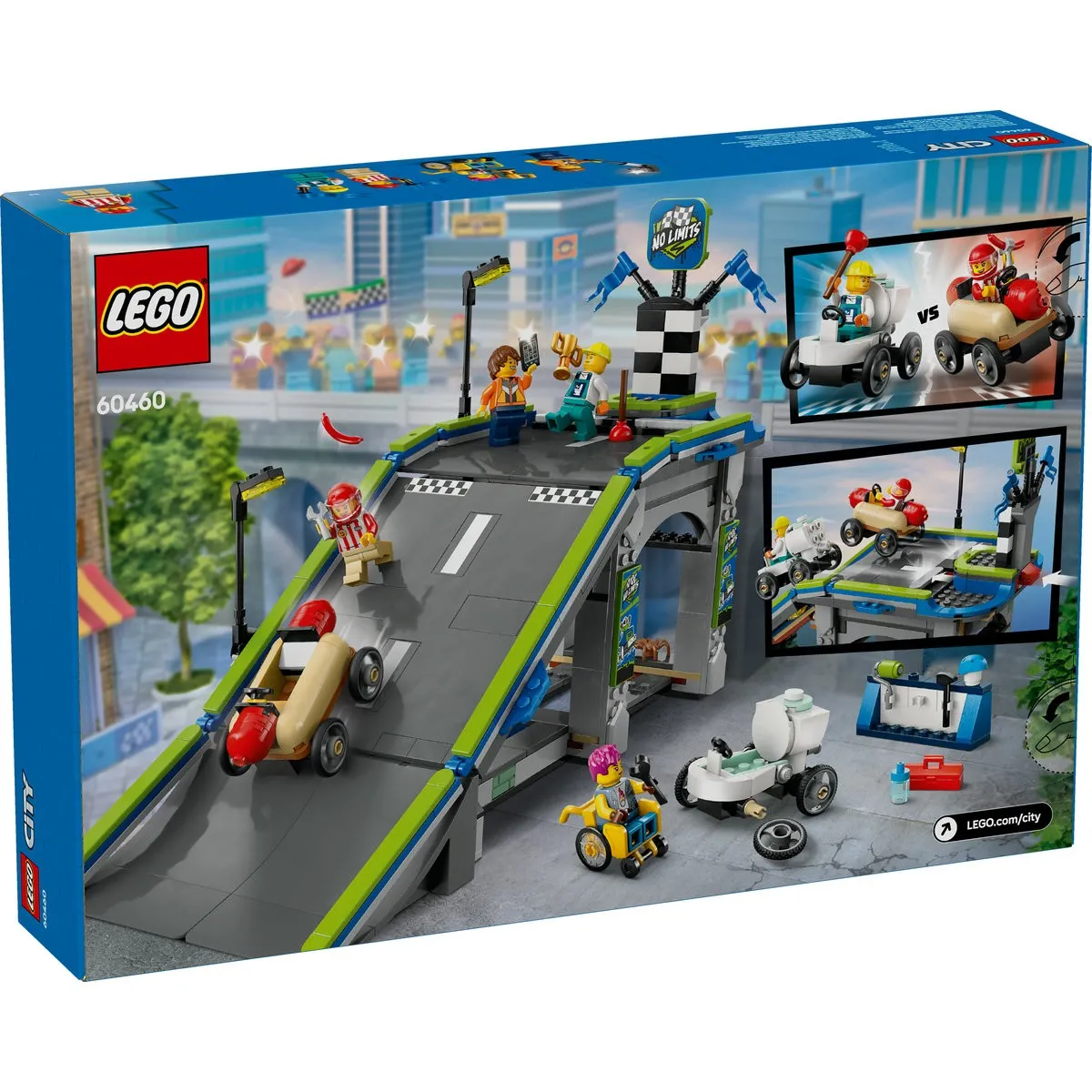LEGO CITY Fara Limite: Rampa Pentru Curse De Masini 60460 [8]