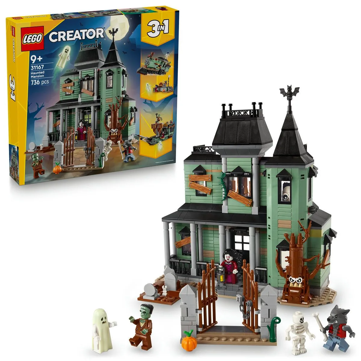 Lego Creator Conacul Bantuit 31167 [10]