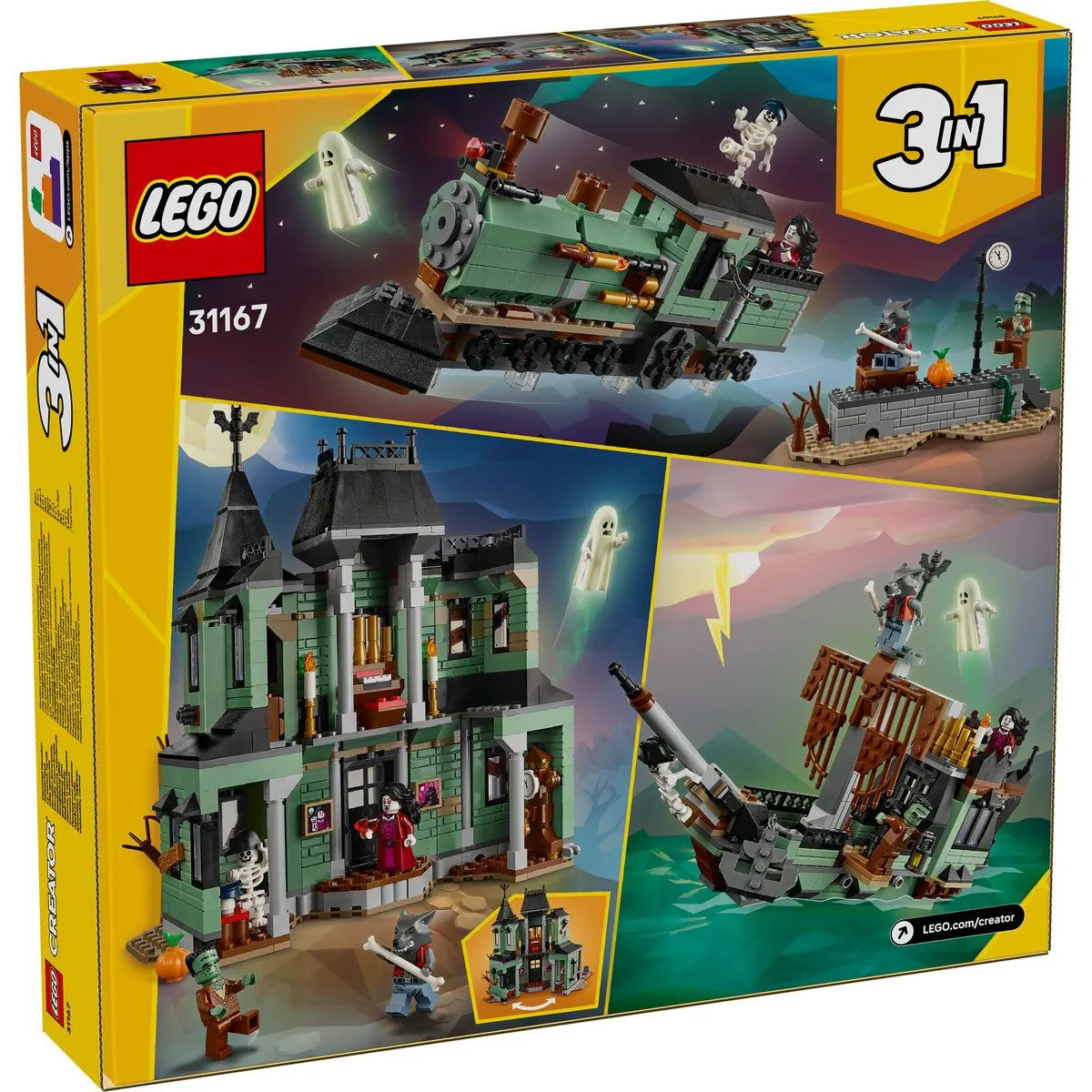 Lego Creator Conacul Bantuit 31167 [9]