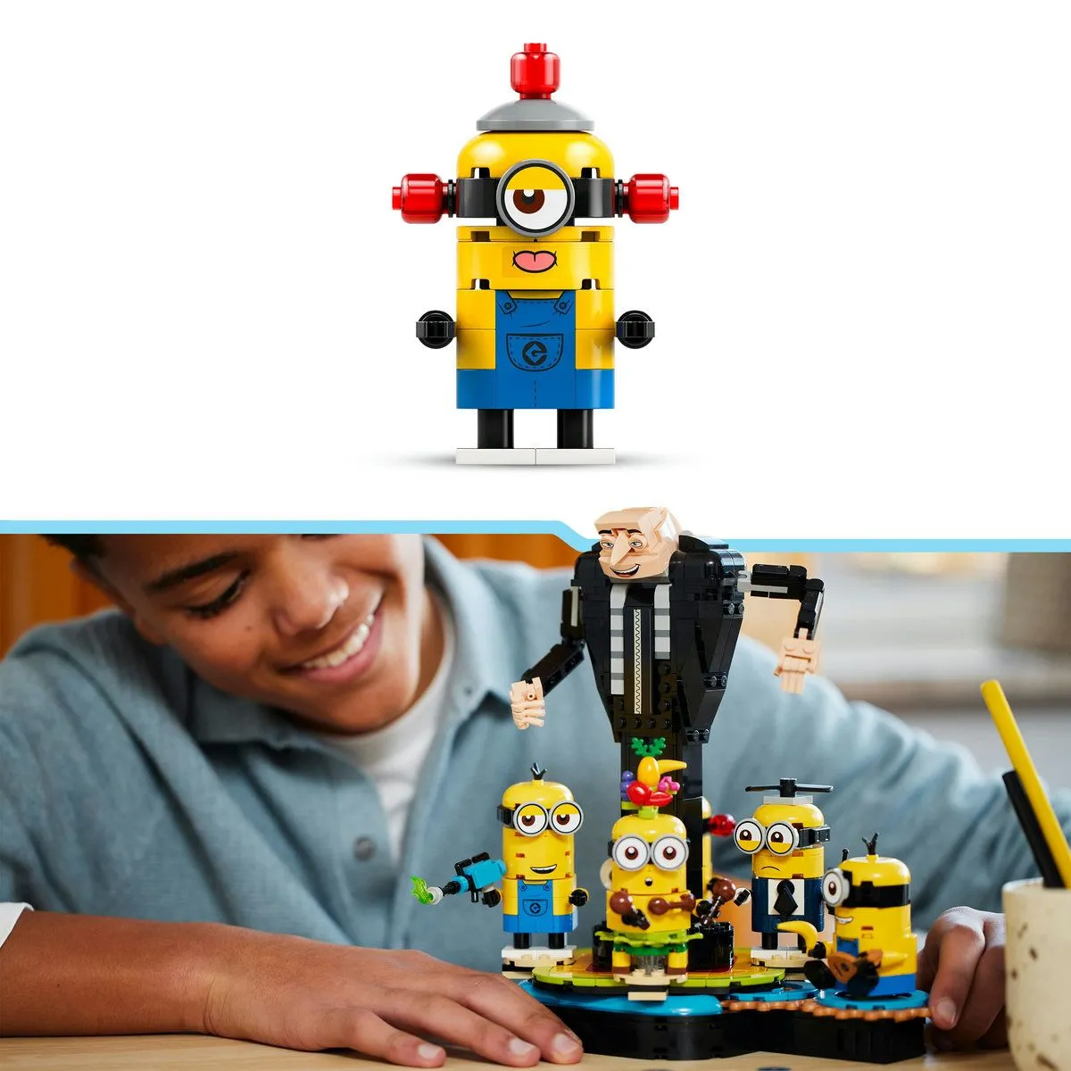 LEGO Despicable Me4 Gru Si Minionii Din Caramizi 75582 [6]