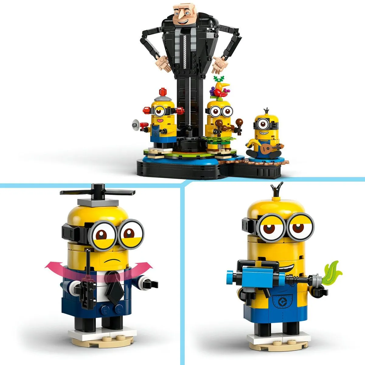LEGO Despicable Me4 Gru Si Minionii Din Caramizi 75582 [4]