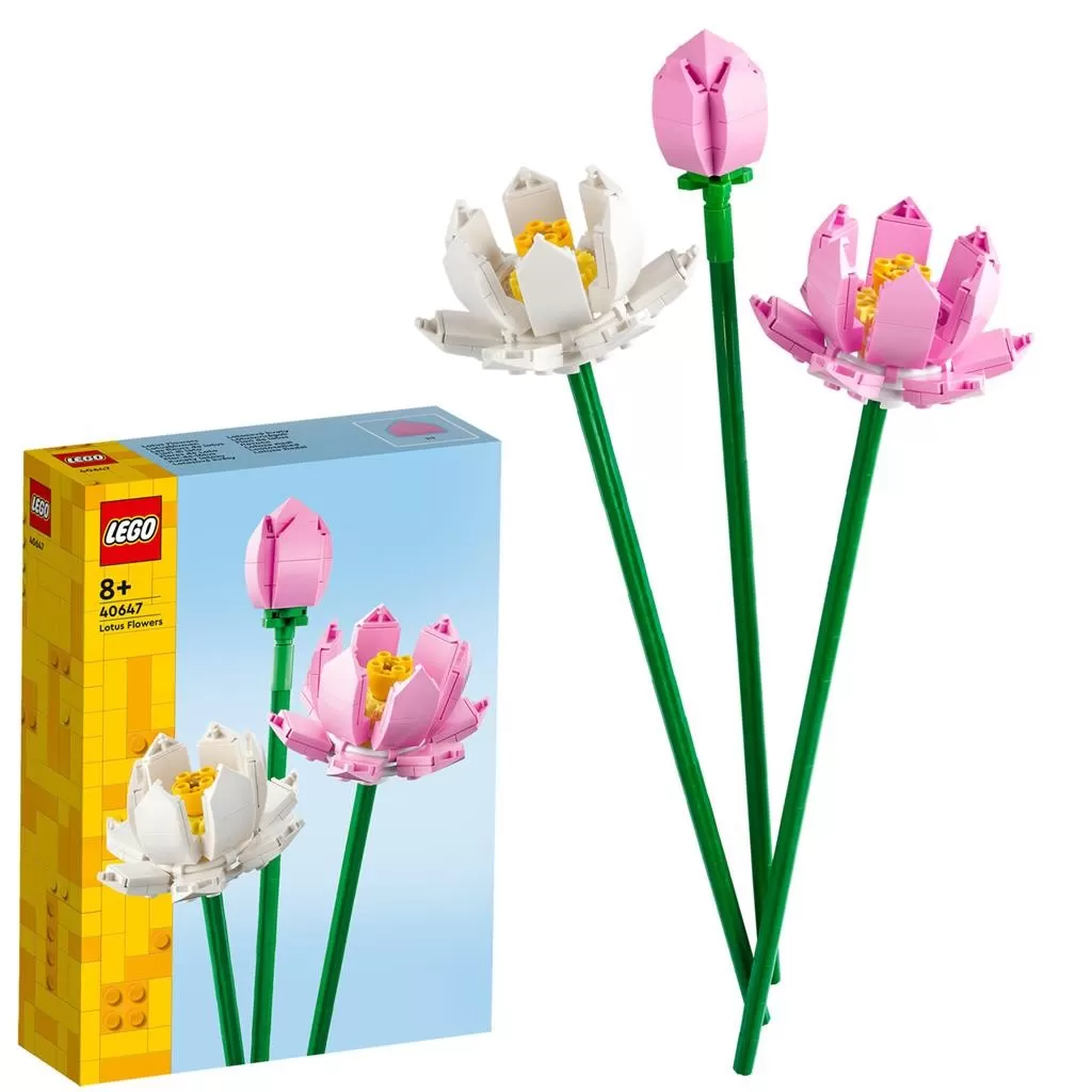 Lego Flowers Flori De Lotus 40647 [3]