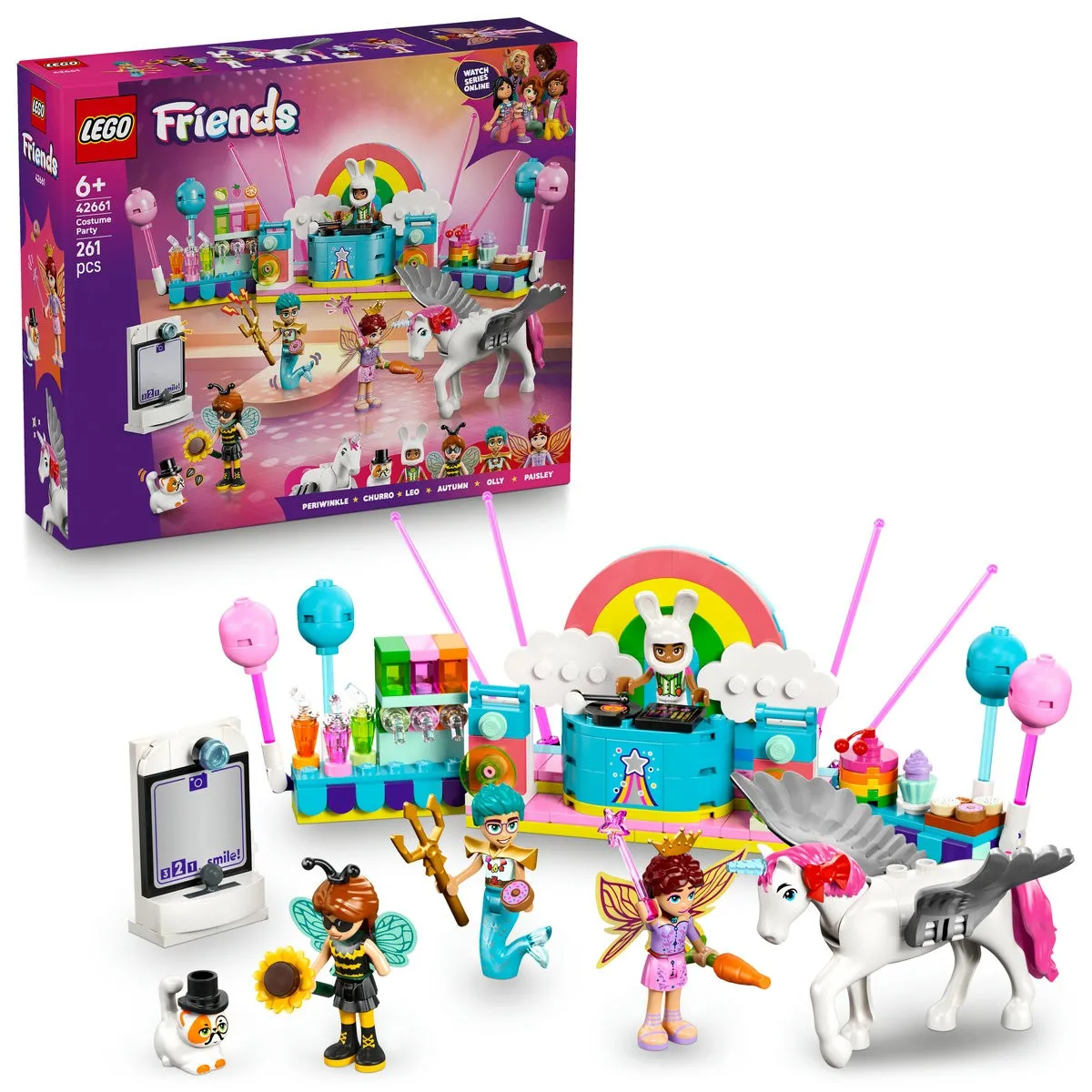 Lego Friends Bal Mascat Cu Unicornul Si Zana 42661 [9]