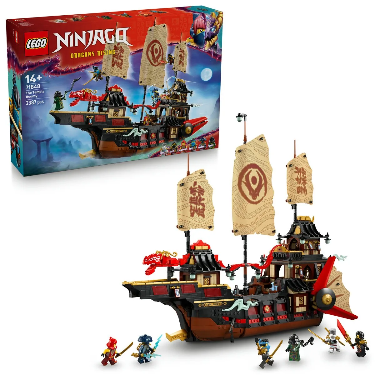 Lego Ninjago Nava Bounty a Templului 71848 [8]