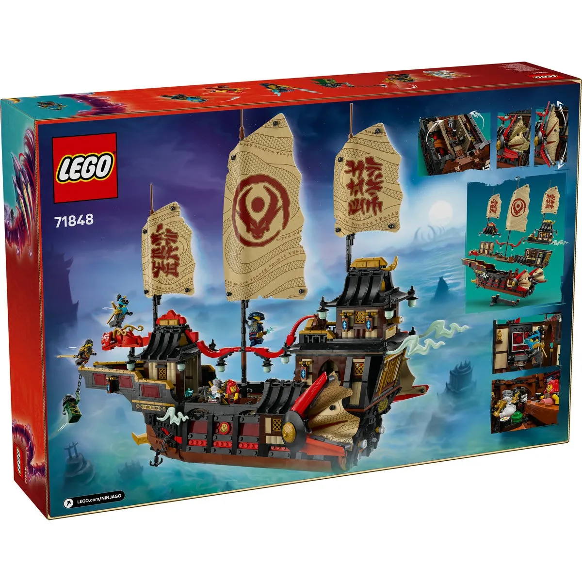 Lego Ninjago Nava Bounty a Templului 71848 [7]