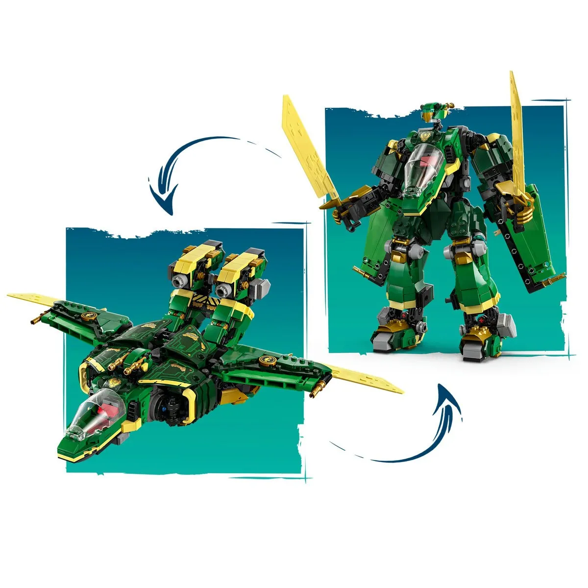 Lego Ninjago Robotul Avion Cu Reactie Al Lui Lloyd 71845 [6]