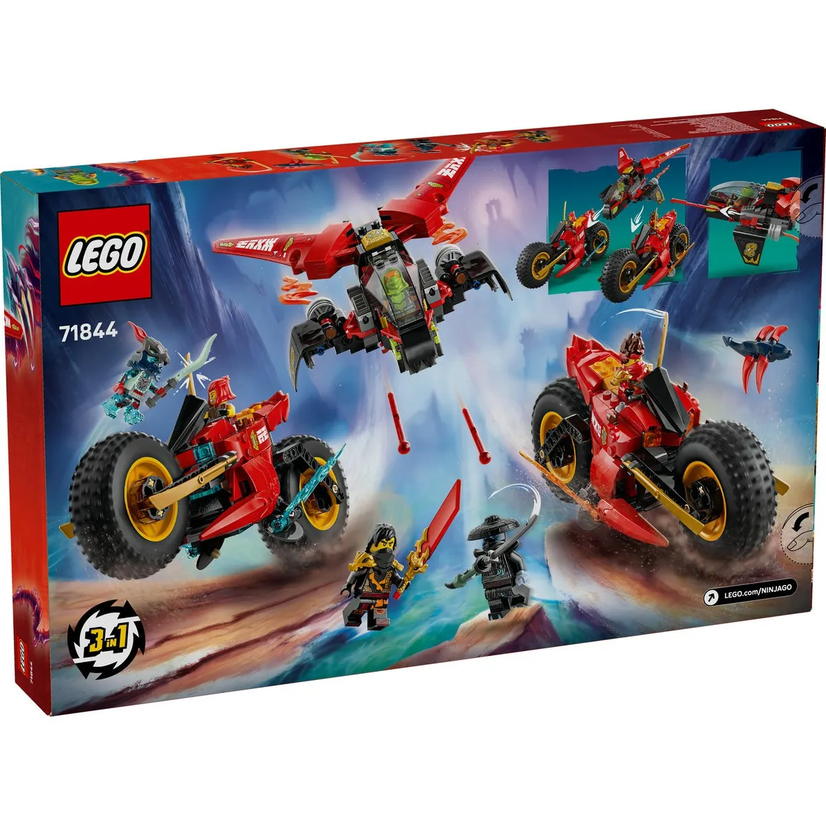 Lego Ninjago Vehicul De Lupta Ninja 71844 [8]