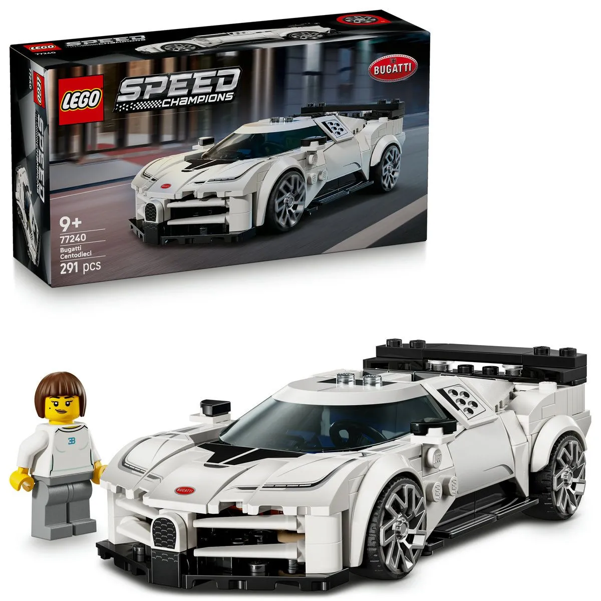 Lego Speed Champions Hipermasina Sport Bugatti Centodieci 77240 [9]