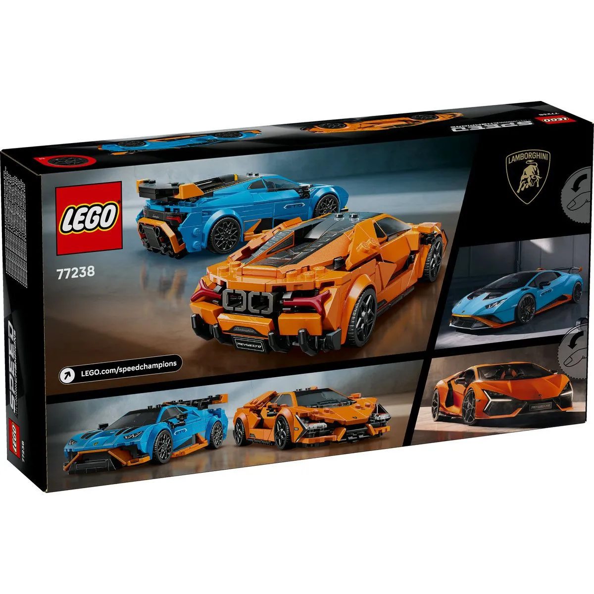 Lego Speed Champions Lamborghini Revuelto Si Huracan Sto 77238 [8]