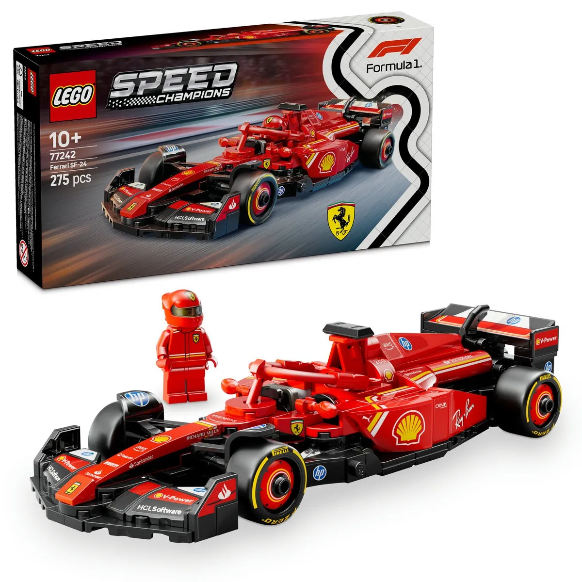 Lego Speed Champions Masina De Curse F1 Ferrari SF-24 77242 [9]
