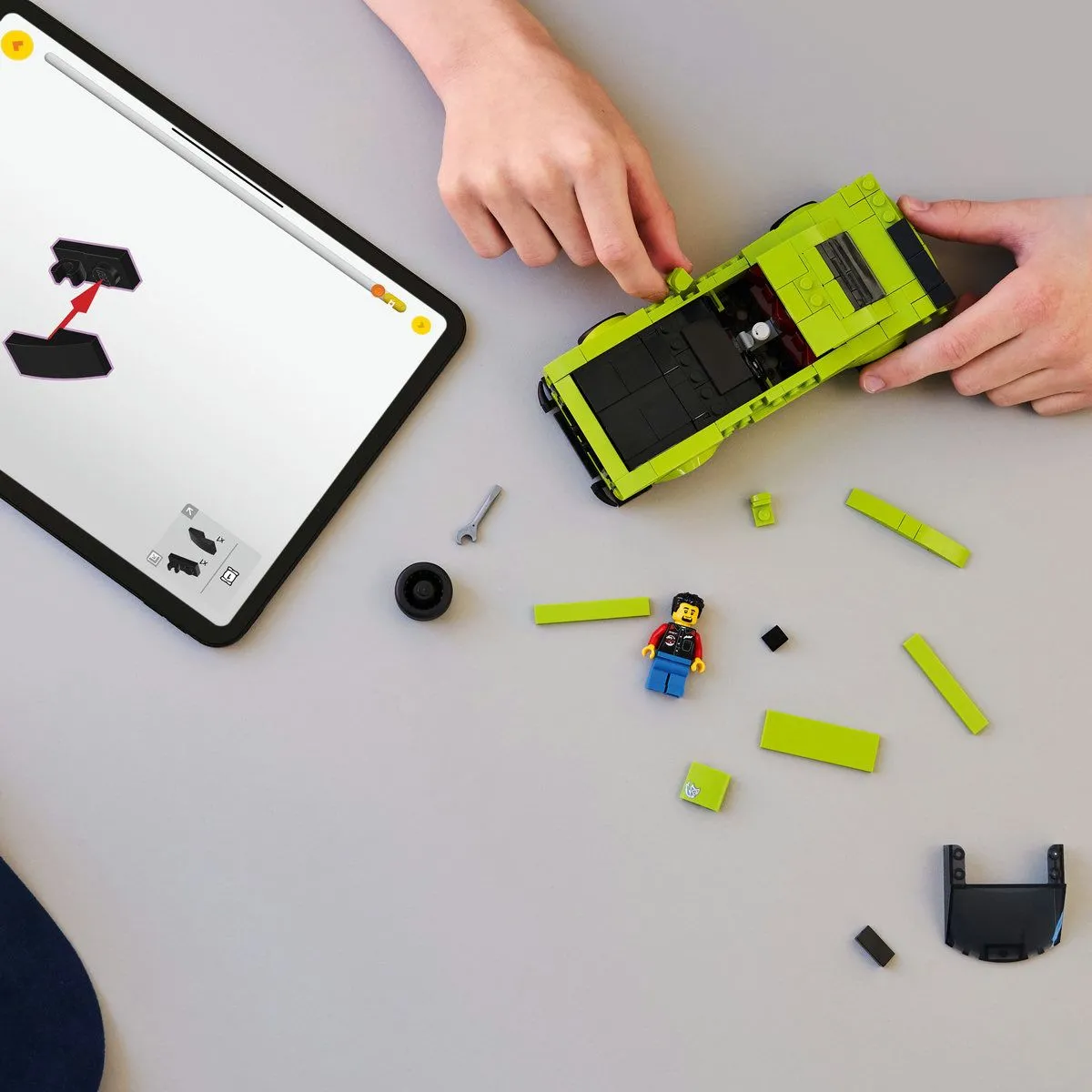 Lego Speed Champions Masina Sport Dodge Challlenger Srt Hellcat 77237 [5]