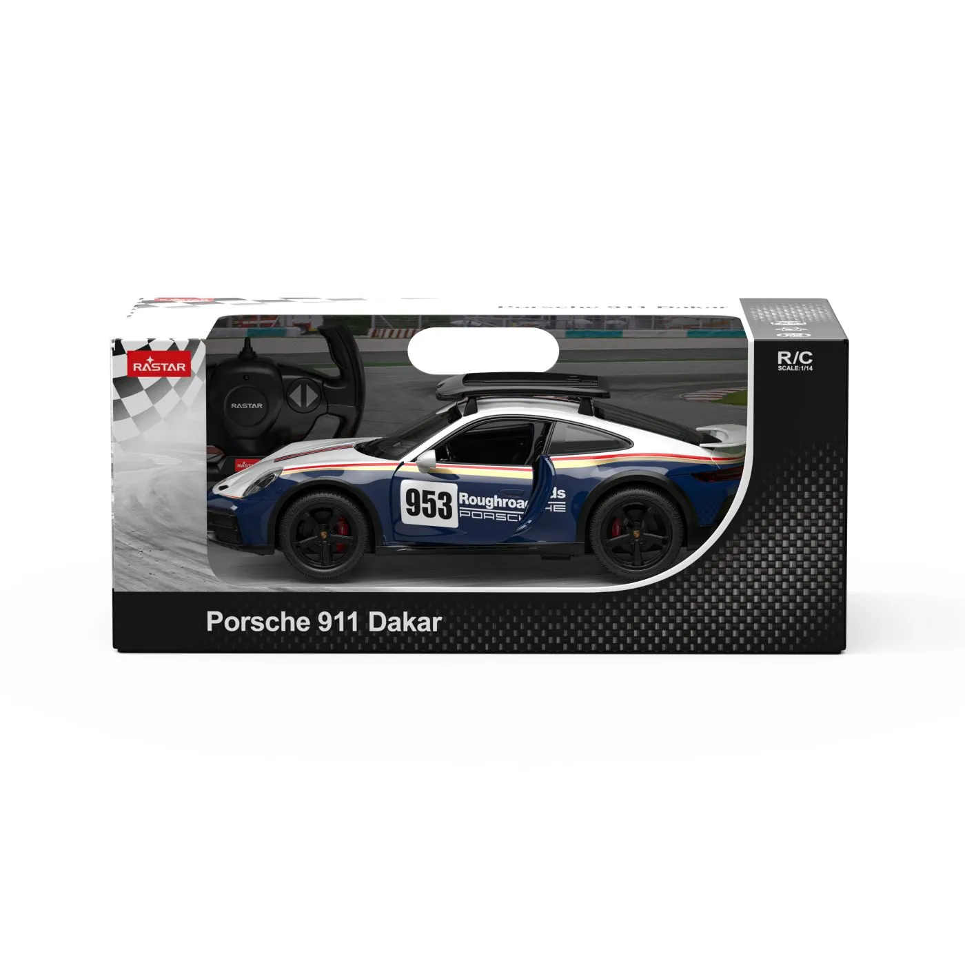 Masina Cu Telecomanda PORSCHE 911 DAKAR Scara 1 La 14 [1]