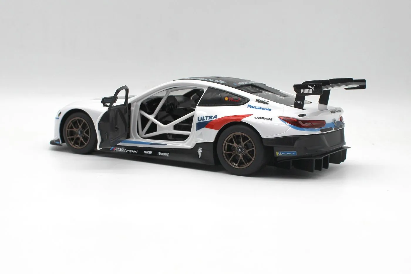 Masinuta Construibila Cu Telecomanda BMW M8 GTE Scara 1 La 18 [5]