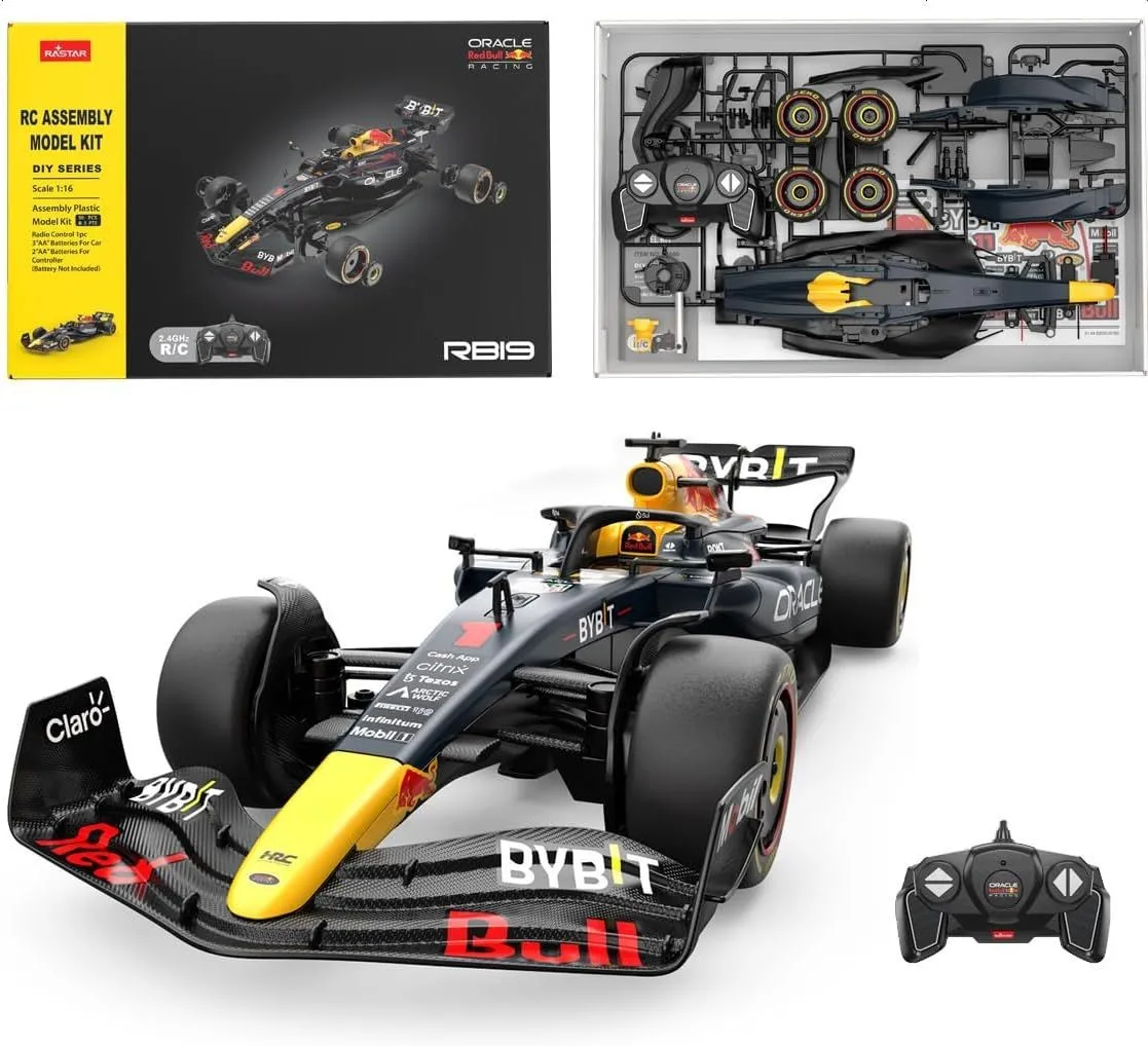 Masinuta Construibila Cu Telecomanda Red Bull F1 RB19 Scara 1 La 16 [7]