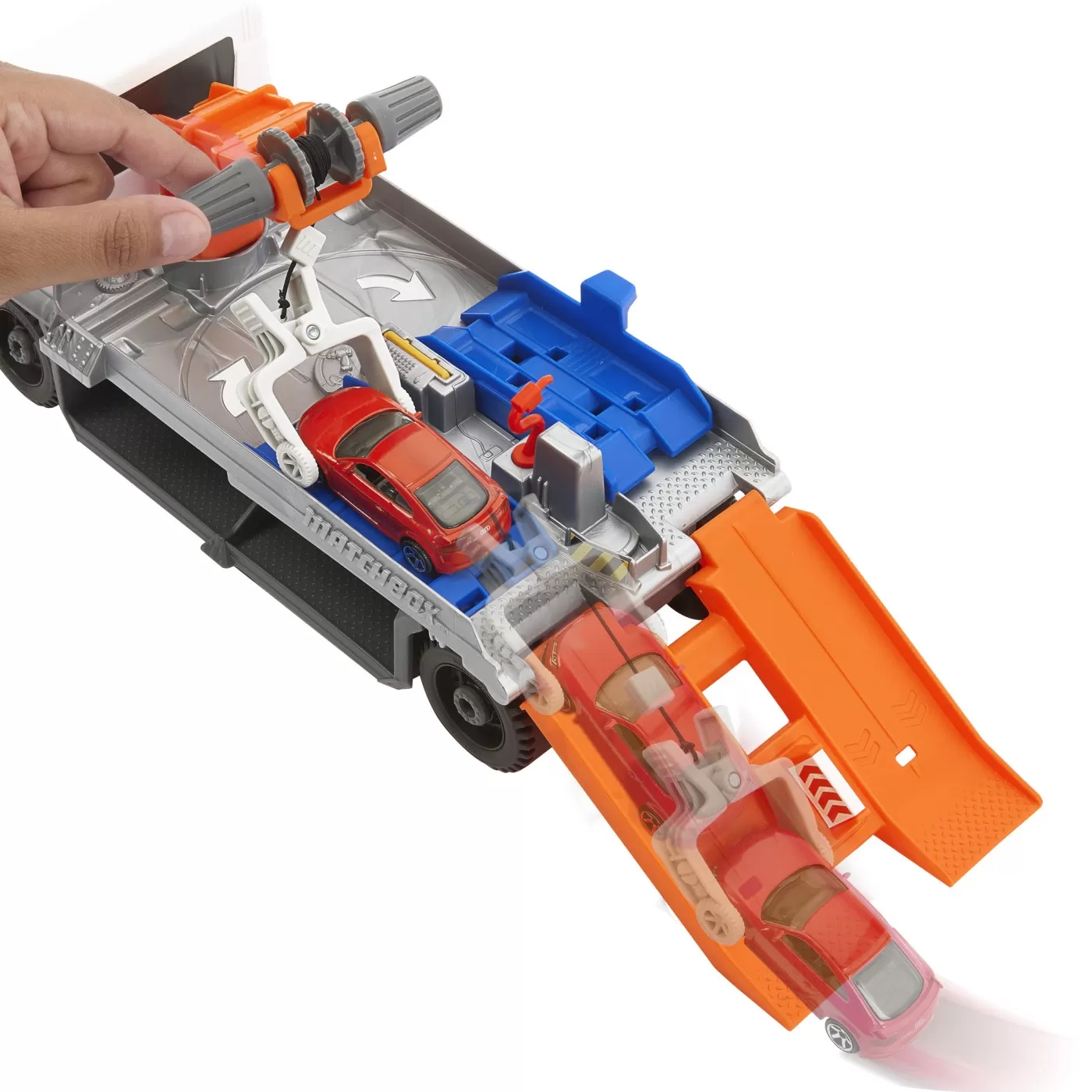 Camion De Reparatii Si Remorcare Matchbox Action Drivers [4]