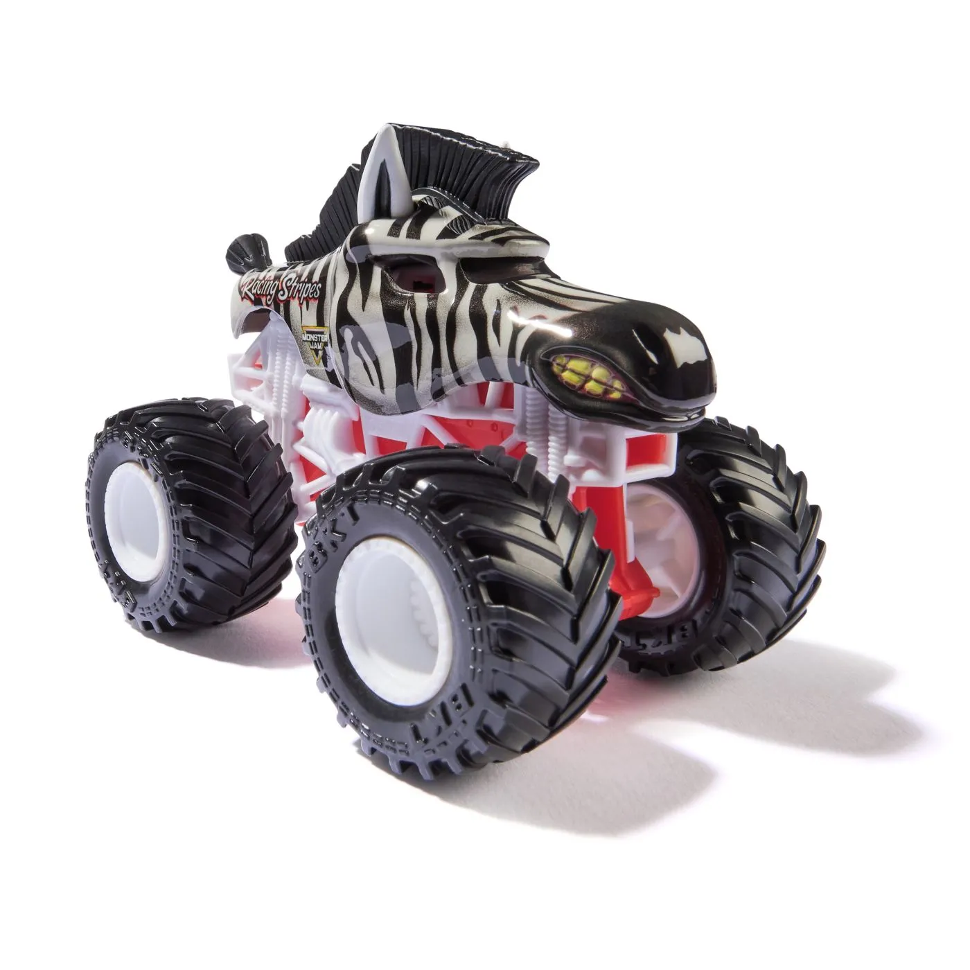Monster Jam Masinuta Metalica Racing Stripes Scara 1 La 64 [2]