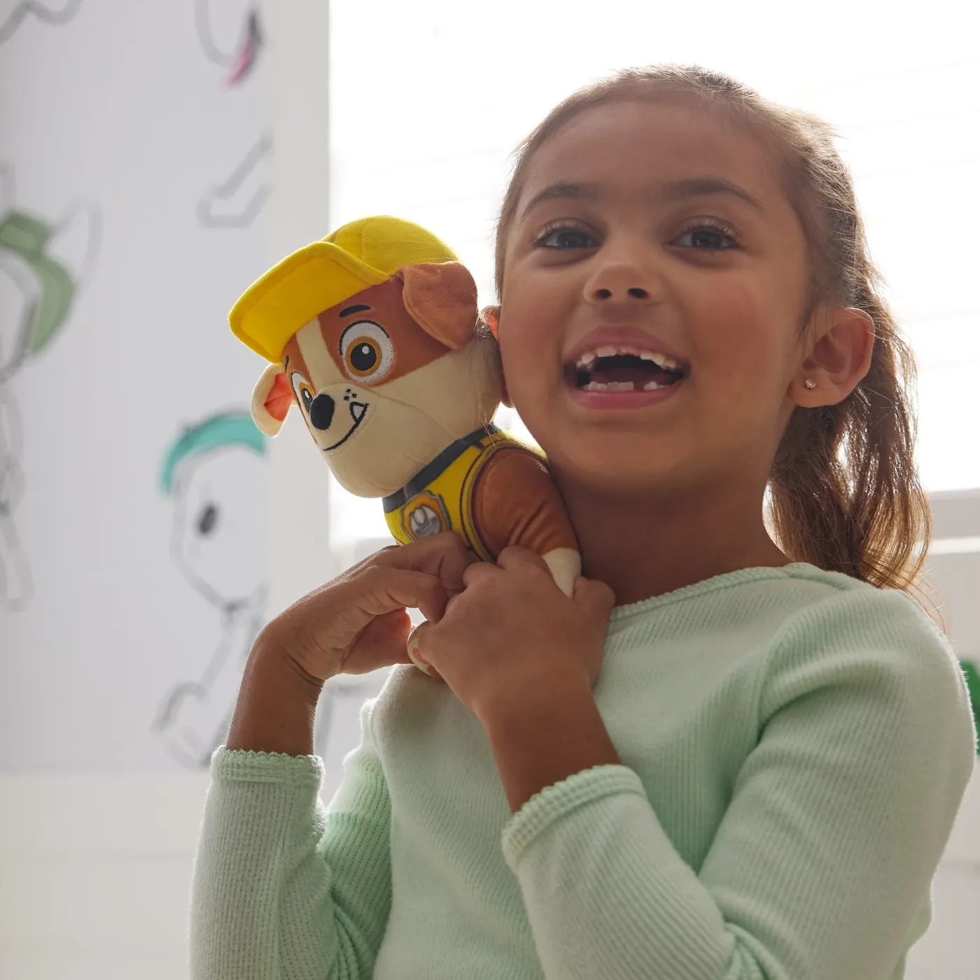 Patrula Catelusilor Jucarie De Plus RUBBLE 17cm [3]